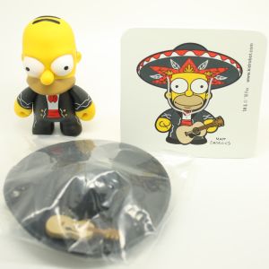 Kidrobot Vinyl Mini Figure - Simpsons S2 Mariachi Homer 1/25