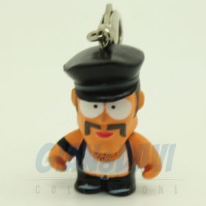 Kidrobot Vinyl Mini Figure - South Park Zipper Pulls 1" - Mr. Slave 1/20