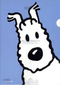 Tintin Cartoleria 15111 Plastic Sleeves - A4 Snowy Light Blue