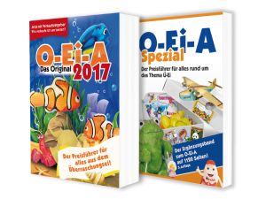 O-Ei-A Preiskatalog Catalogo sorpresine kinder 2017 Regular + Spezial (2 libri)