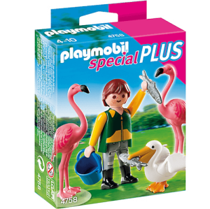 Playmobil 4758 Guardiano Con Uccelli Esotici