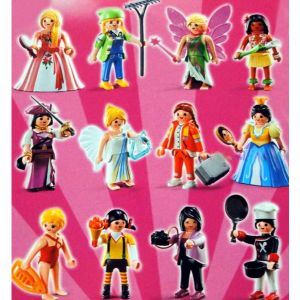 Playmobil Serie 4 Figures 5285 Girl Completa 12 Personaggi