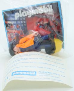 Playmobil Sigillato operaio con Estintore