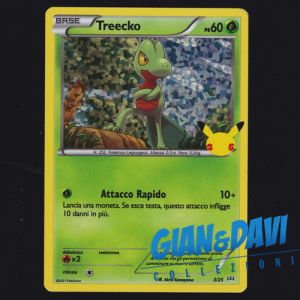 2021 Pokemon Mcdonald's 25th Anniversary ITALIANO 3/25 Treecko Holo