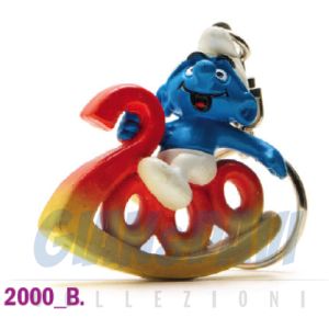 2000 Keychain © ‘99 Peyo Schleich (S) Germany Made in Germany CE