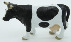 Schleich Farm Life 13214 Black White Cow B