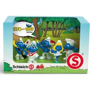 Schleich 41256 The Smurfs Special Boxes 1970-1979