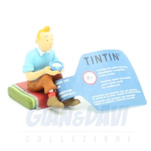 Tintin PVC Small 42450 Tintin Assis Tibet 5cm