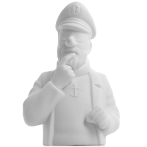 Tintin Sculpture Buste 44206 Captain Haddock matt