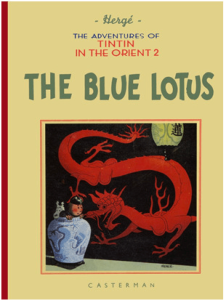 Tintin Libri 74602 Album FS The Blue Lotus (English)
