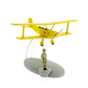 Tintin Avion 29526  Le biplan jaune