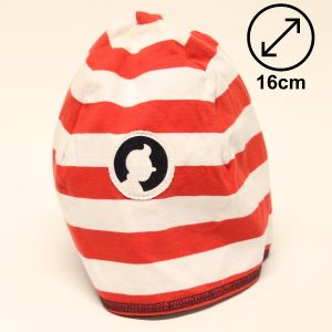 Tintin Stripped Hat 81-277-045-02A Red White Oscar