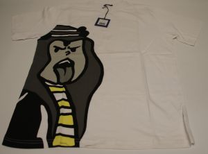 Tintin T-Shirt Outlet 0082600100L Abdallah Portraiit White L