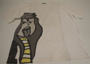 Tintin T-Shirt Outlet 008260010XL Abdallah Portraiit White XL