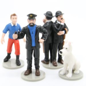 Tintin The Adventures of Paramount Pictures Set 4 figurines