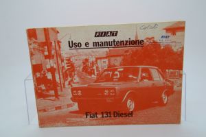 Libretto di Uso e Manutenzione Fiat 131 Diesel