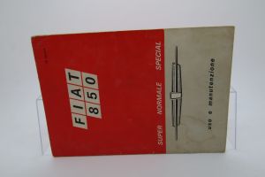 Libretto di Uso e Manutenzione Fiat 850 B