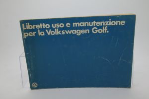 Libretto di Uso e Manutenzione Volkswagen Golf