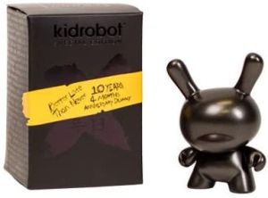 Kidrobot - 10th Anniversary Dunny Black