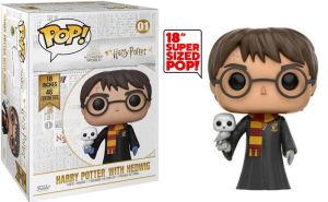 Funko Pop 18" Super Sized 48054 Harry Potter with Hedwig 46cm