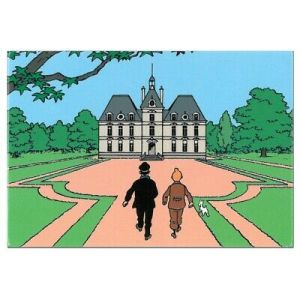 Tintin cartoleria 16021 Magnet - Aimant Tintin/Moulinsart