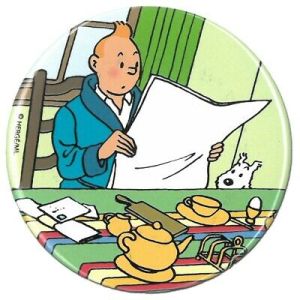 Tintin cartoleria 16023 Magnet - Juournal