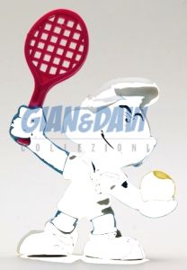 2.0093 20093 Tennis Player Smurf Puffo Tennista 5 solo accessorio