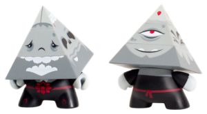 Kidrobot 2013 Special Edition Pyramidum Grey Edition Dunny
