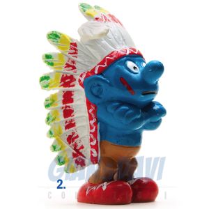 2.0144 20144 Indian Smurf Puffo Indiano 2A