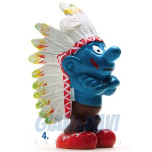 2.0144 20144 Indian Smurf Puffo Indiano 4A