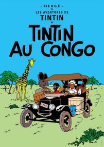 Tintin Moulisart Poster 22010 Tintin au Congo 70x50cm