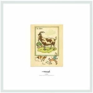 Tintin Lithographie Limited Edition 23522 LA CHEVRE