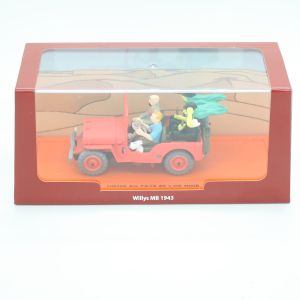 Tintin en Voiture - 2 528 001 La Jeep de Tintin au Pays de l'Or noir