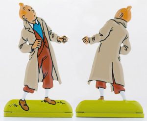 Tintin Figurines en Alliage en relief 29210 LES 7 BOULES DE CRISTAL