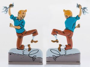 Tintin Figurines en Alliage en relief 29211 LE TEMPLE DU SOLEIL