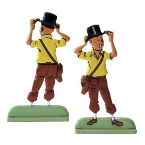 Tintin Figurines en Alliage en relief 29213 LES CIGARES DU PHARAON 