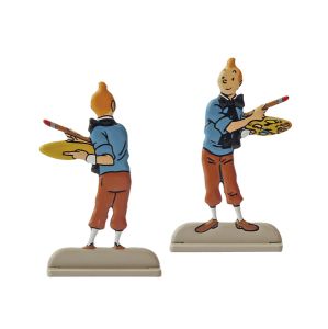 Tintin Figurines en Alliage en relief 29231 TINTIN PEINTRE