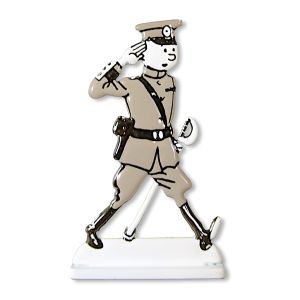 Tintin Figurines en Alliage en relief 29240 TINTIN OFFICIER