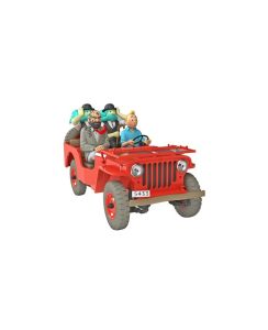 Le Voitures de Tintin 1/24 - 29947 La jeep du Desert