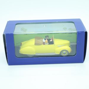 Tintin en Voiture - 2 118 012 A Le cabriolet di capitane Haddock des 7 boules de cristal
