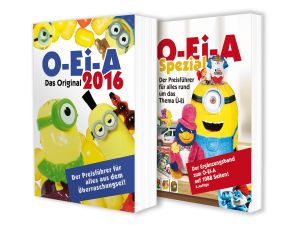 O-Ei-A Preiskatalog Catalogo sorpresine kinder 2016 Regular + Spezial (2 libri)
