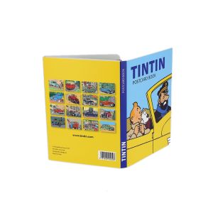 Tintin Moulinsart Postcard 10x15cm - 31310 Set 16 Tintin et les voitures
