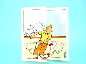 Tintin Moulinsart Postcard 16,5x12,5cm - 3D 32013