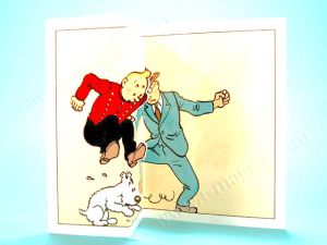 Tintin Moulinsart Postcard 16,5x12,5cm - 3D 32043