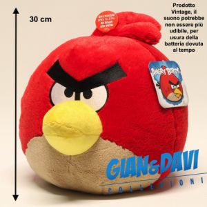 App Toys Giochi Preziosi - Plush Angry Birds - Sonoro 30 cm Red Rosso