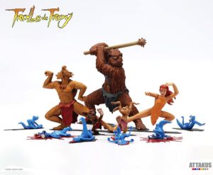 Attakus - Figures BD - Pack Trolls de Troy – 11 personnages