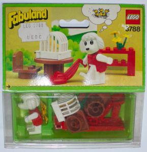 Lego Fabuland 3788 Paulette Poodle's Living Room A1983