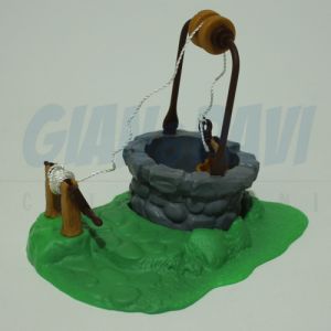 4.0090 40090 Playsat 7. Well Playset Smurf Pozzo dei Puffi 3A 