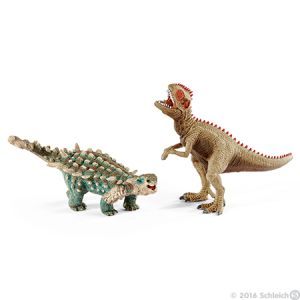 Schleich Dinosaurs 41426 Saicania e Gigantosauro Piccoli