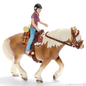 Schleich Farm Life Horse Club 42093 Set Equitazione Pony Camping